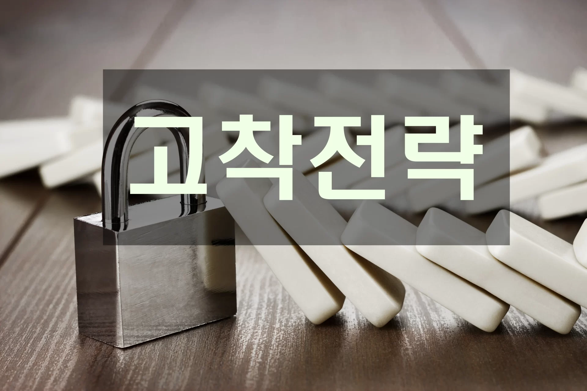 고착전략 (Lockin Strategy) IT Insights